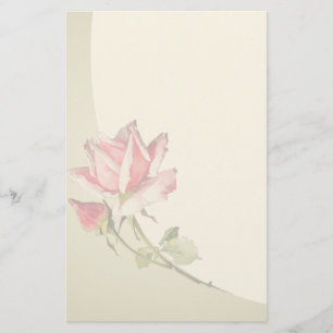 Papelería Efectos de escritorio florales del vintage