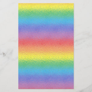 Papelería Efectos de escritorio helados del arco iris