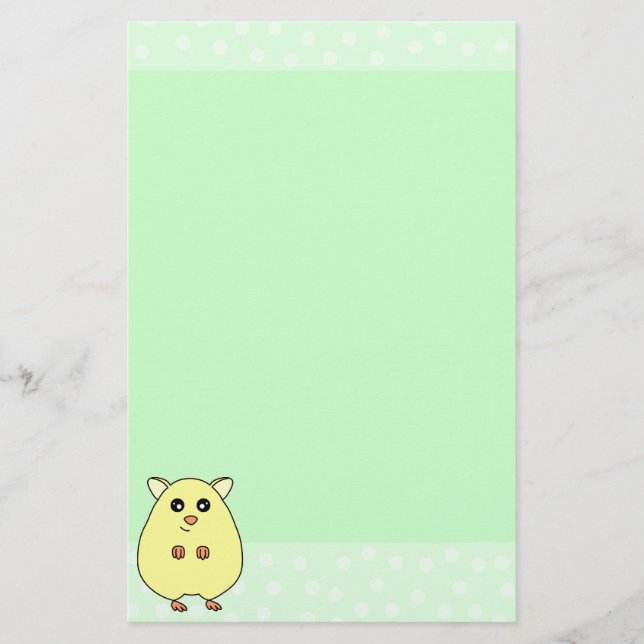 Papelería Efectos de escritorio lindos de la menta del (Anverso)
