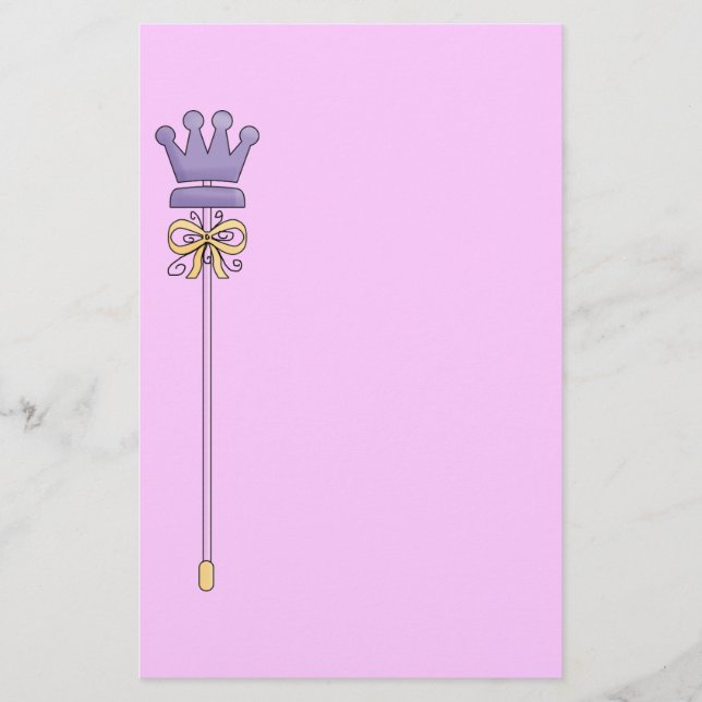 Papelería Efectos de escritorio lindos de la princesa (Anverso)