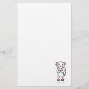 Papelería Efectos de escritorio lindos de la rata