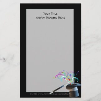 Papelería Efectos de escritorio mágicos del sombrero de copa