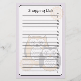 Papelería Efectos de escritorio modernos de la lista de los