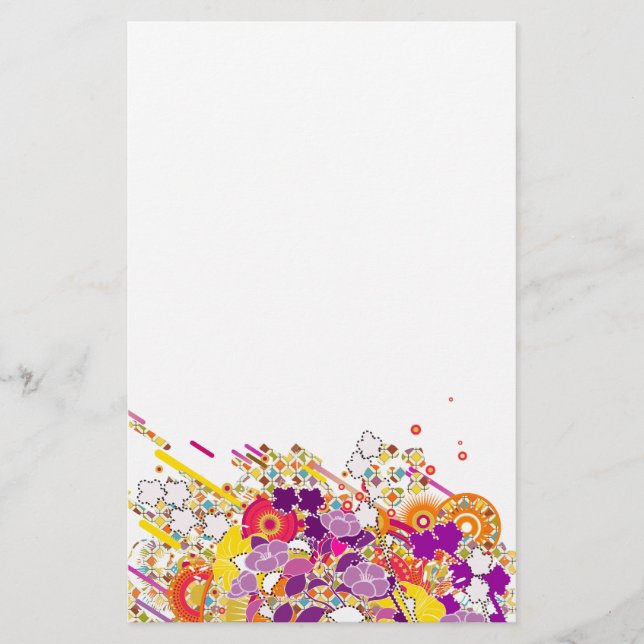 Papelería Efectos de escritorio modernos del collage de (Anverso)