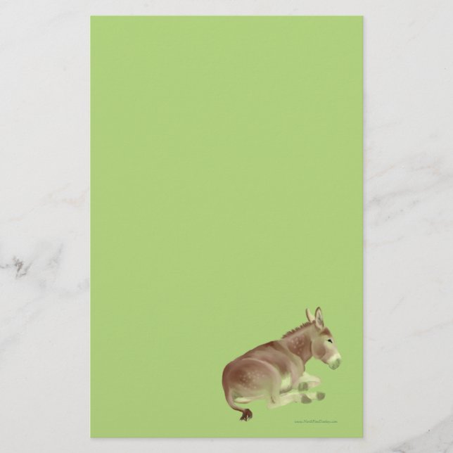 Papelería Efectos de escritorio Napping del burro (Anverso)