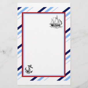 Papelería Efectos de escritorio náuticos de la nave y del