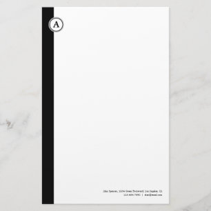 Papelería Efectos de escritorio negros adaptables del