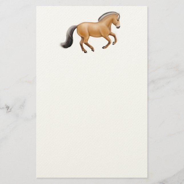 Papelería Efectos de escritorio noruegos del caballo del (Anverso)
