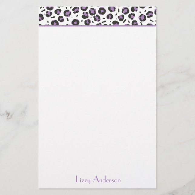 Papelería Efectos de escritorio personalizados estampado (Anverso)