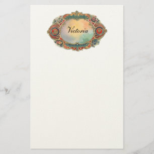 Papelería Efectos de escritorio personalizados florales del