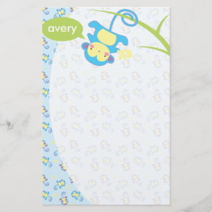 Papelería Efectos de escritorio personalizados mono de Lil