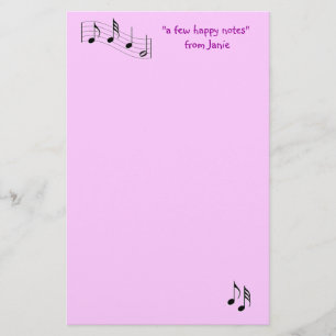 Papelería Efectos de escritorio-personalizar de MusicNote