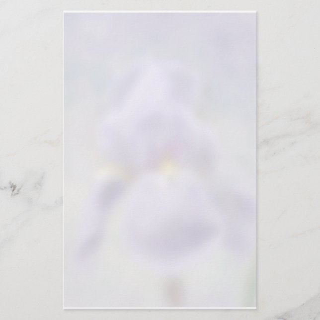 Papelería Efectos de escritorio púrpuras del iris (Anverso)