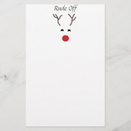 Papelería Efectos de escritorio rojos lindos del navidad del