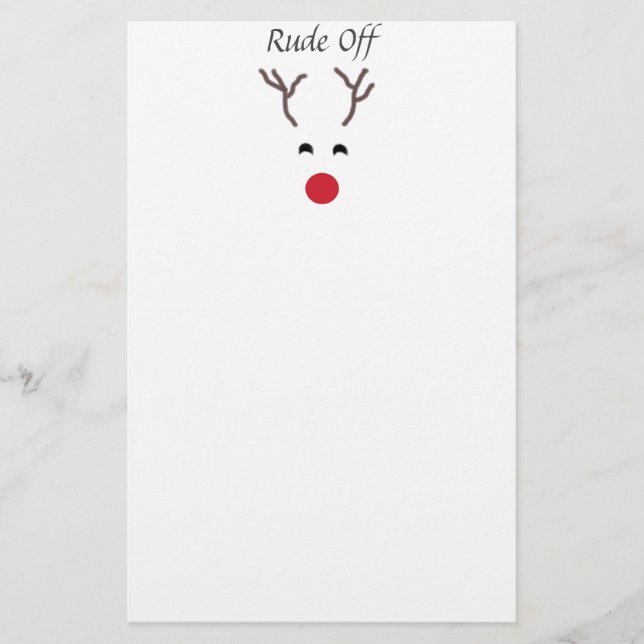 Papelería Efectos de escritorio rojos lindos del navidad del (Anverso)