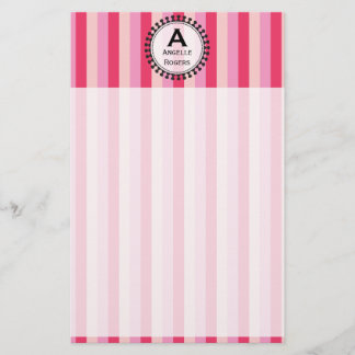 Papelería Efectos de escritorio rosados de los toldos