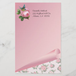 Papelería Efectos de escritorio rosados del personalizado de