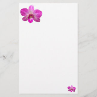 Papelería Efectos de escritorio simples de la orquídea