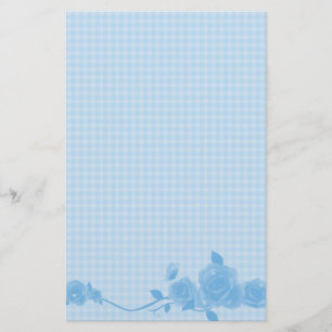 Papelería Efectos de escritorio subiós guinga azul