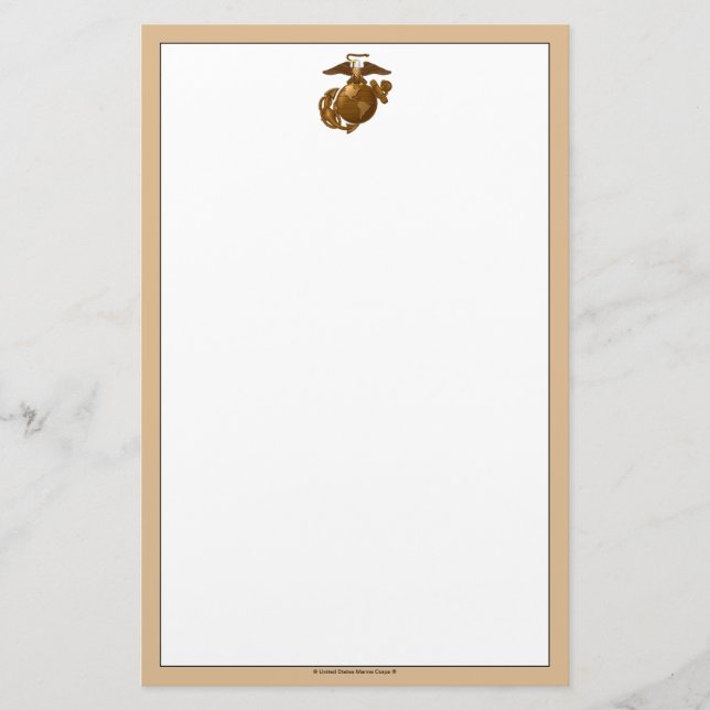 Papelería EGA a todo color - Bronce (Anverso)