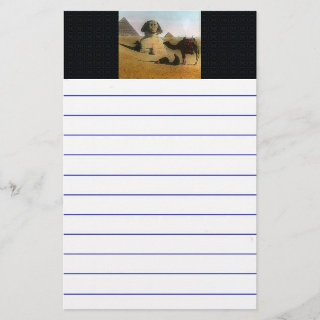 Papelería Egipcio (Anverso)