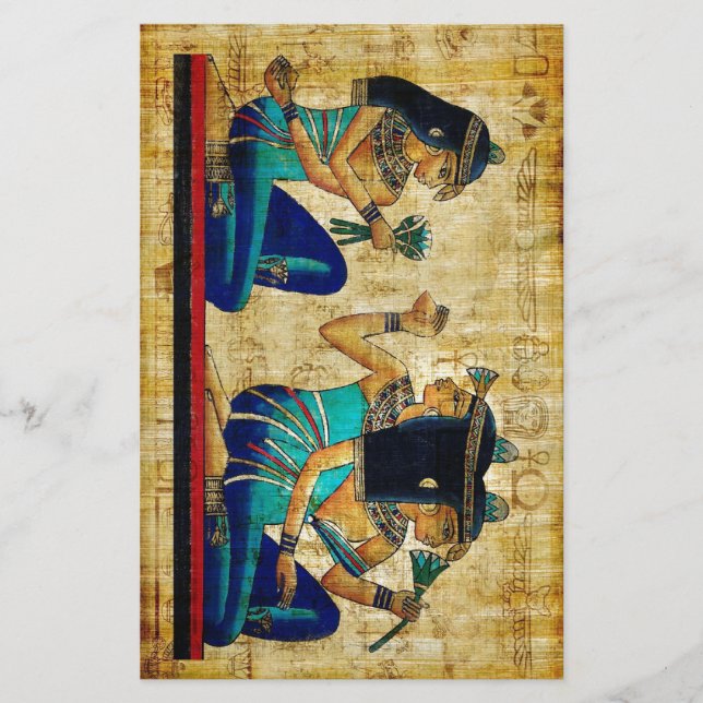 Papelería Egipto antiguo 6 (Anverso)