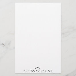 Papelería Ejercicio diario. Paseo con el señor Stationary