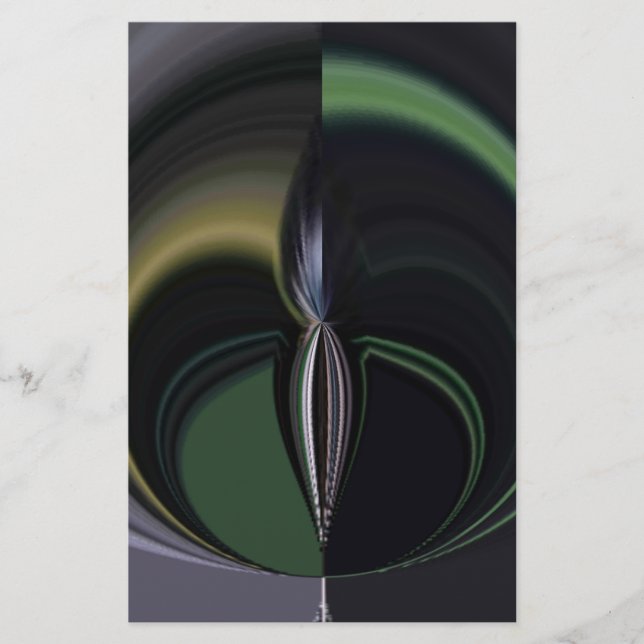 Papelería El abrazo de Aurora: Kaleidoscopio cósmico (Anverso)