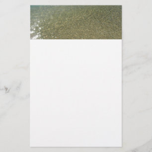 Papelería El agua en la playa resumen la fotografía de la na