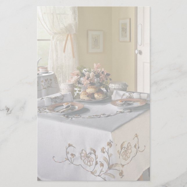 Papelería El ambiente de la tarde (Anverso)