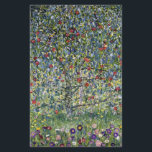 Papelería El árbol de manzanas (por Gustav Klimt)<br><div class="desc">Este diseño presenta obras de arte de Gustav Klimt (1862-1918), un pintor simbolista austríaco y uno de los miembros más destacados del movimiento secesión de Viena. La pintura que se muestra en este diseño muestra un hermoso manzano con frutas, manzanas rojas brillantes colgadas de sus ramos. La imagen está pintada...</div>