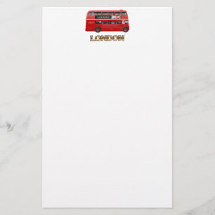 Papelería El autobús del rojo de Londres