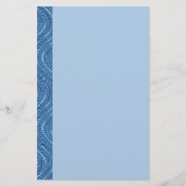 Papelería el azul agita la frontera (Anverso)
