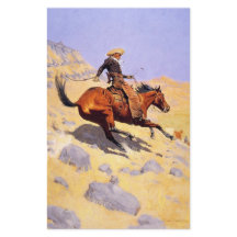El Cowboy (por Frederic Remington)