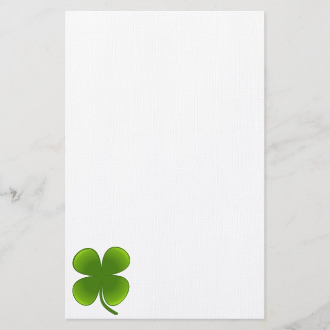 Papelería El Día de San Patricio, Samrock 4 Leaf Clover (Anverso)