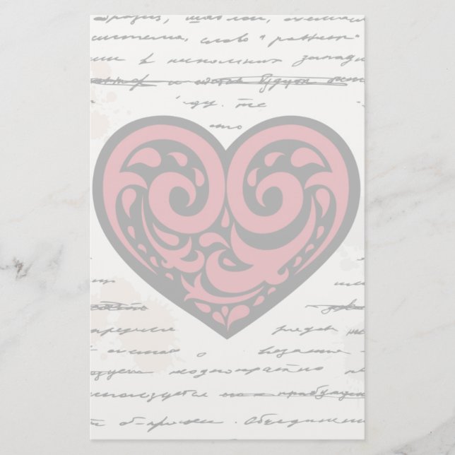 Papelería El día de San Valentín 2 (Anverso)