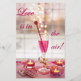 Papelería El día de San Valentín Boda Love Champagne