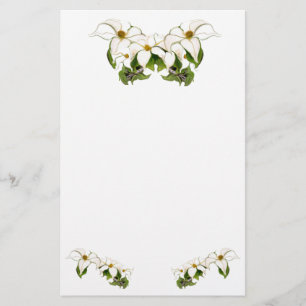 Papelería El Dogwood florece inmóvil