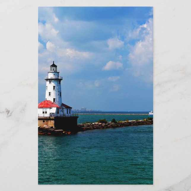 Papelería El faro de Chicago (Anverso)