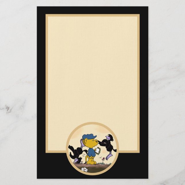 Papelería El Ferald y el Pesky Crows Stationery (Anverso)