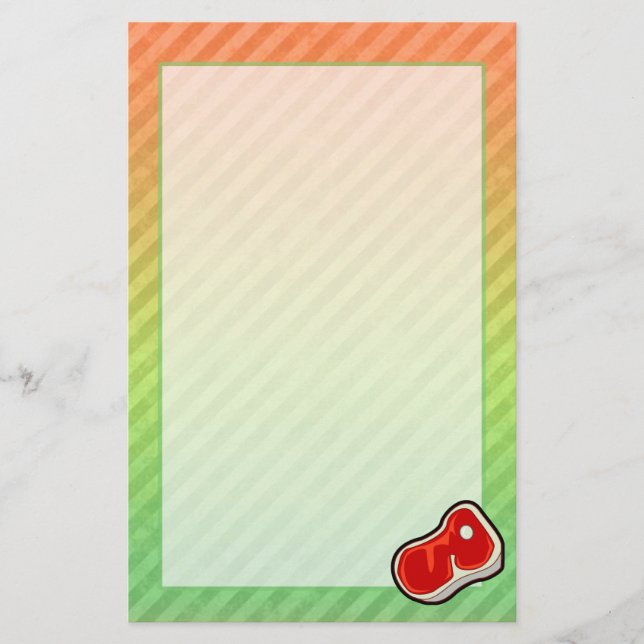 Papelería El filete del carnicero (Anverso)