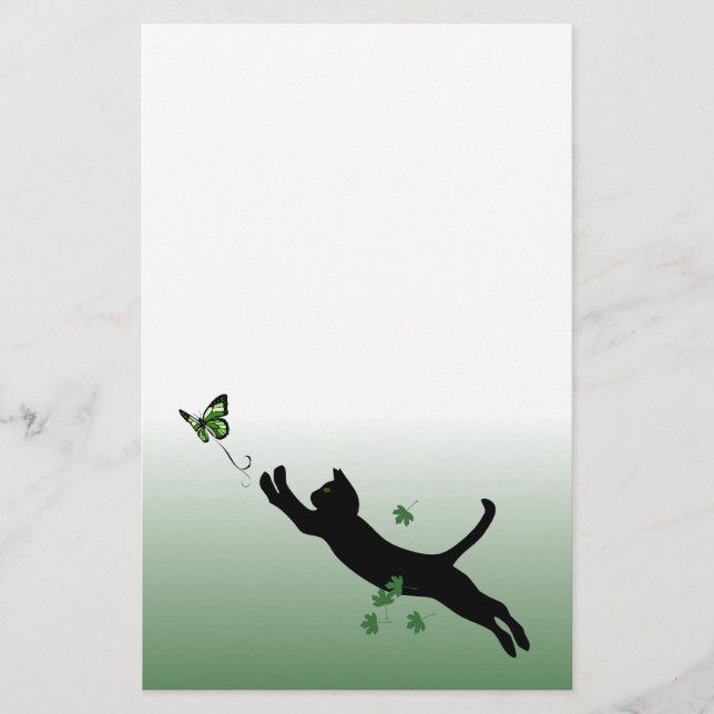 Papelería El gato y la mariposa (Anverso)