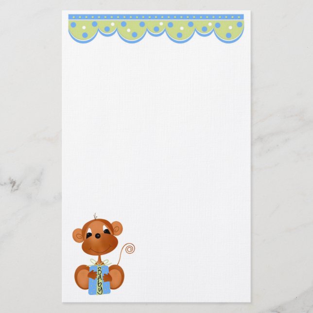 Papelería El niño pequeño de la jungla estacional muchos uso (Anverso)