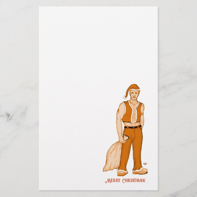 Papelería El nuevo Santa Claus - ¡Feliz Navidad! (Anverso)