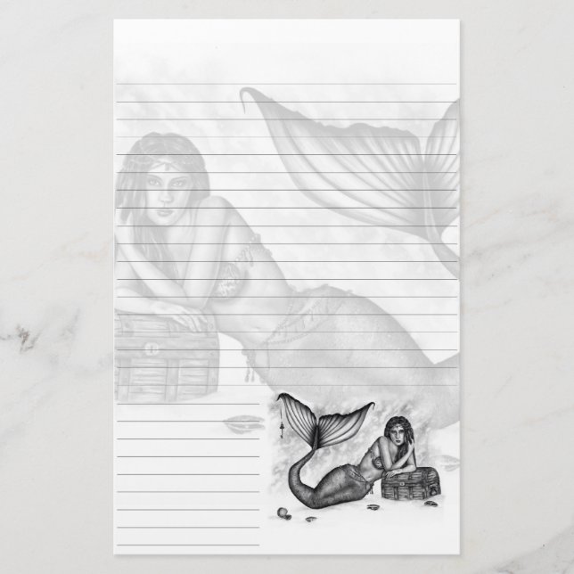 Papelería El tesoro de la perla inmóvil (Anverso)