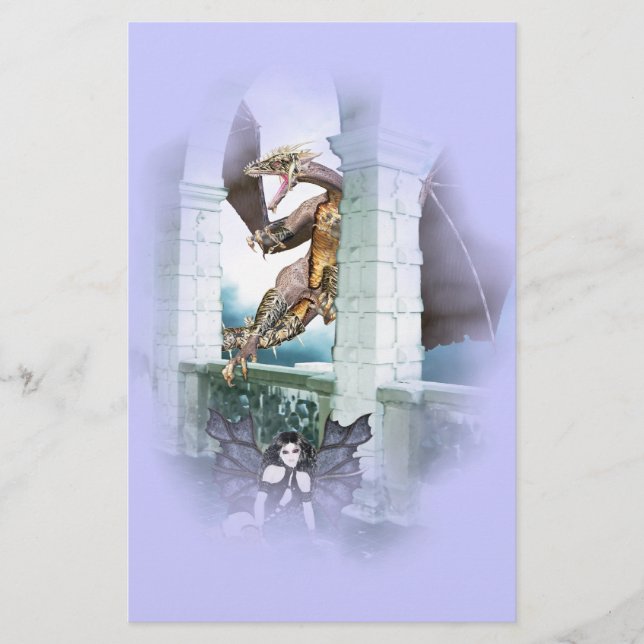 Papelería El Viñette de Lair del Dragón (Anverso)