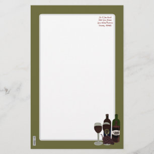 Papelería El Vixen del vino - (la belleza en la botella)