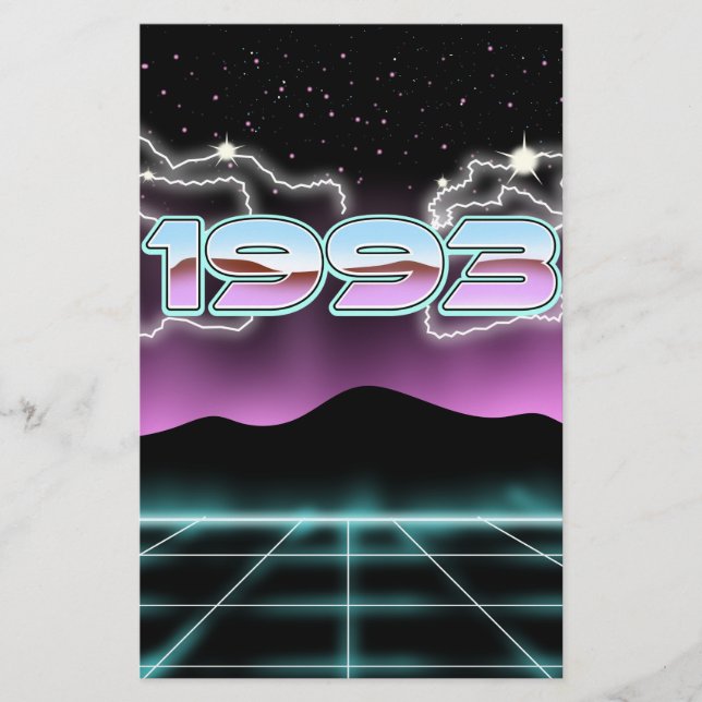 Papelería Electrónico 1993 (Anverso)