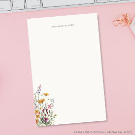Papelería Elegancia Floral Personalizada