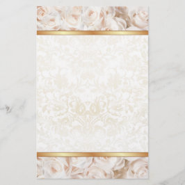 Papelería Elegancia rosa de champagne